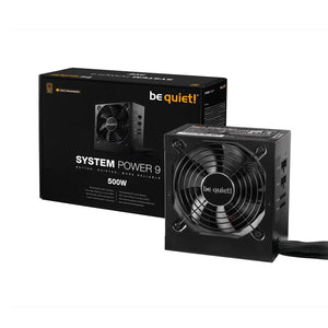 Be Quiet! System Power 9 500W CM 80 Plus Bronze  Semi-Modular (BN974)