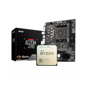 AMD Ryzen 5 5600GT + MSI A520M-A Pro AM4 DDR4 Bundle