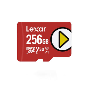 Lexar PLAY microSDXC UHS-I 256GB Memory Card (LMSPLAY256G-BNNNG)