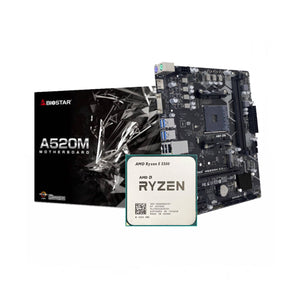 AMD Ryzen 5 5500 + BIOSTAR A520 MS AM4 DDR4 (Bundle)