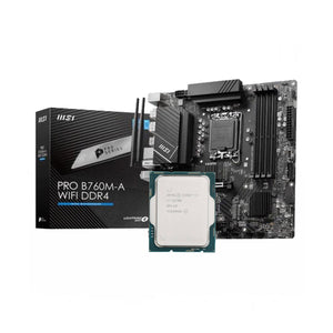 Intel Core i7-12700 + MSI PRO B760M-A WIFI DDR4 (Bundle)