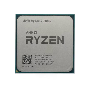 AMD Ryzen 5 3400G 3.7GHz Socket AM4  Processor - Box Type