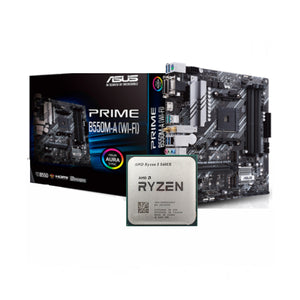 AMD Ryzen 5 5600X + Asus Prime B550M-A Wi-Fi DDR4 AM4 (Bundle)