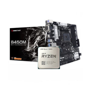 AMD Ryzen 7 5800X + BIOSTAR B450 MHP AM4 DDR4 (Bundle)