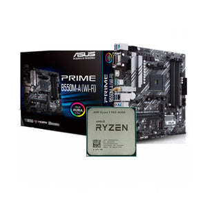 AMD Ryzen 5 4650G + Asus Prime B550M-A Wi-Fi DDR4 AM4 Bundle