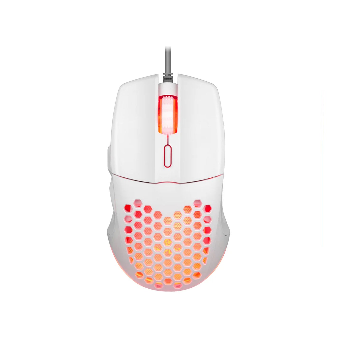 Inplay M066 Hollow Light Weight White USB Mouse