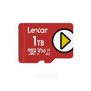 Lexar PLAY microSDXC UHS-I 1TB Memory Card (LMSPLAY001T-BNNNG)