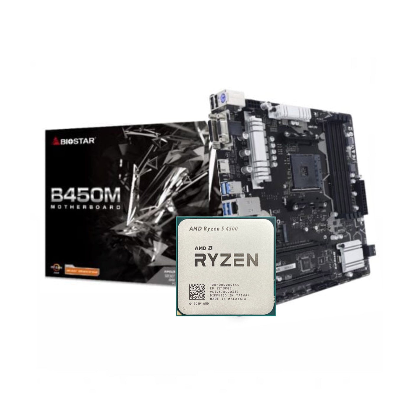 AMD Ryzen 5 4500 + BIOSTAR B450 MHP AM4 DDR4 (Bundle)