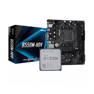 AMD RYZEN 3 3200G + Asrock B550M-HDV AM4 DDR4 Bundle