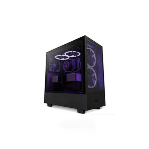 NZXT H5 Flow Black Matte Compact Mesh Mid-Tower Casing (CC-H51FB-01)