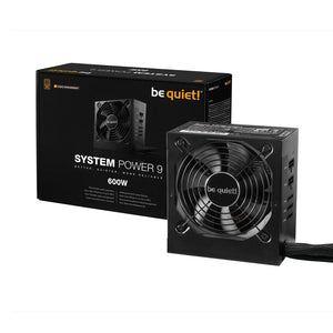 Be Quiet! System Power 9 600W CM 80 Plus Bronze  Semi-Modular (BN972)