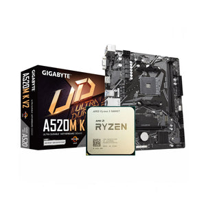 AMD Ryzen 5 5600GT + GIGABYTE A520M-K V2 AM4 DDR4 (Bundle)