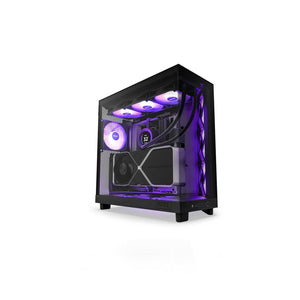 NZXT H6 Flow Black RGB Compact Dual-Chamber Mid Tower (CC-H61FB-R1)