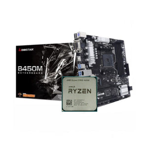 AMD Ryzen 5 4650G + BIOSTAR B450 MHP AM4 DDR4 (Bundle)