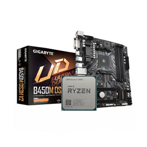 AMD Ryzen 5 3400G + Gigabyte B450M DS3H V2 AM4 DDR4 Bundle