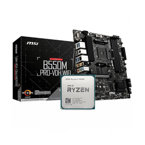 AMD Ryzen 5 5600G + MSI B550M Pro-VDH WIFI DDR4 AM4 Bundle