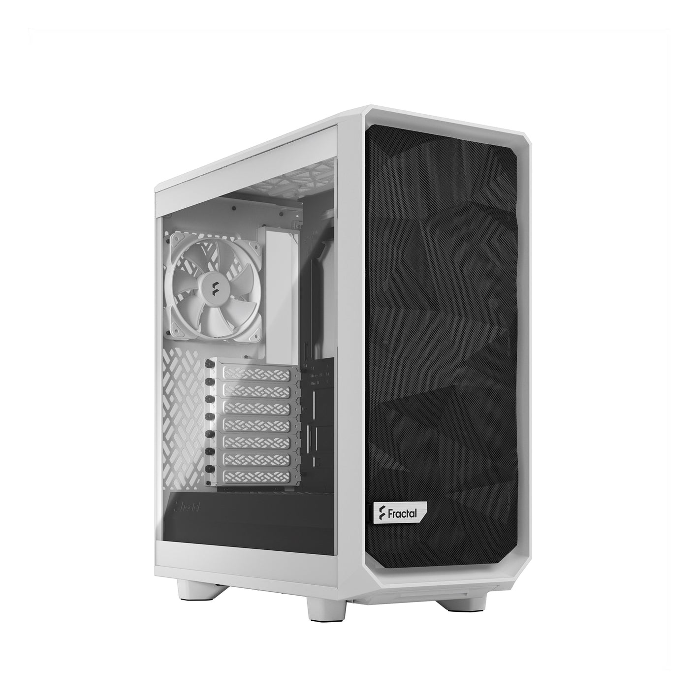 Fractal Meshify 2 Compact Lite TG Clear - White (FD-C-MEL2C-04)