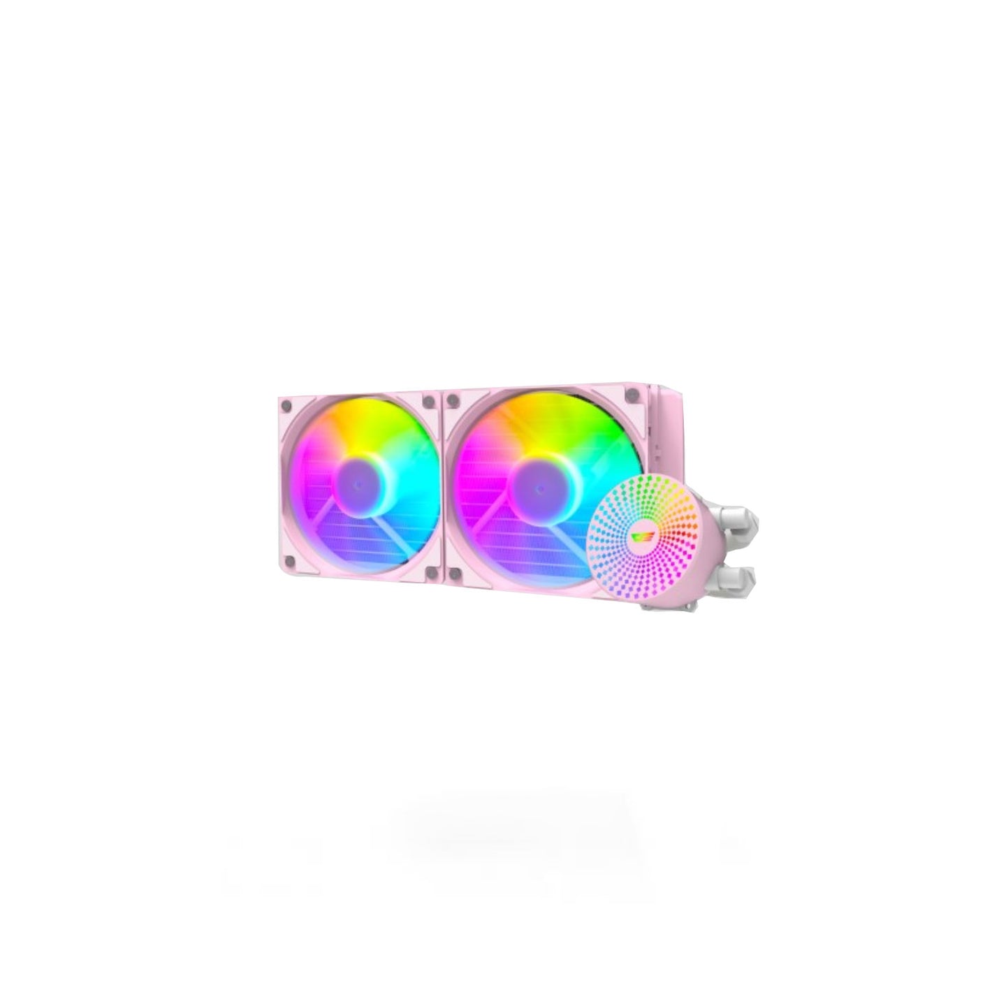 darkFlash Radiant DC240 Pink Liquid CPU Cooler