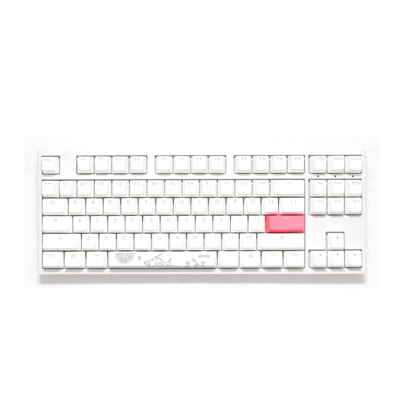 Ducky One 2 RGB TKL White - MX Brown (DKON1787ST-BUSPDWWT1)