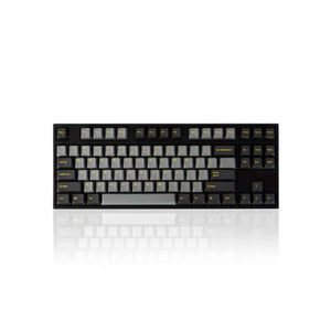 Leopold FC750R PD Ash (Yellow  Font) - Cherry MX Brown, TKL (87 Keys) (FC750RN/EGDPD(YF))