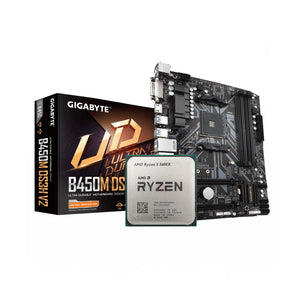 AMD Ryzen 5 5600X + Gigabyte B450M DS3H V2 AM4 DDR4 (Bundle)