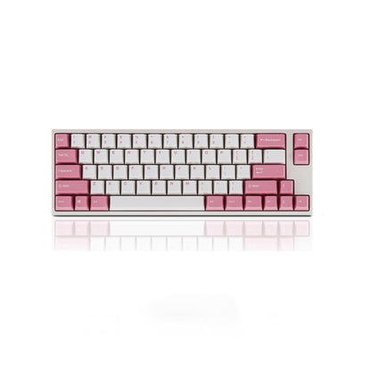 Leopold FC660M PD(OE) Light Pink - Cherry MX Clear, Mini Size (66 Keys) (FC660MW/ELPPD(OE))