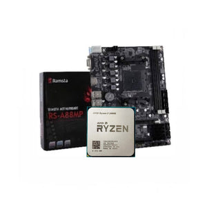 AMD RYZEN 5 2400G + RAMSTA RS-A88MP FM2+ DDR3 (Bundle)