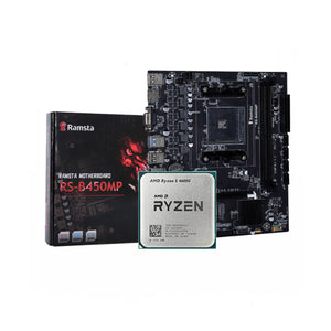 AMD RYZEN 5 4600G + RAMSTA RS-B450MP AM4 DDR4 (Bundle)