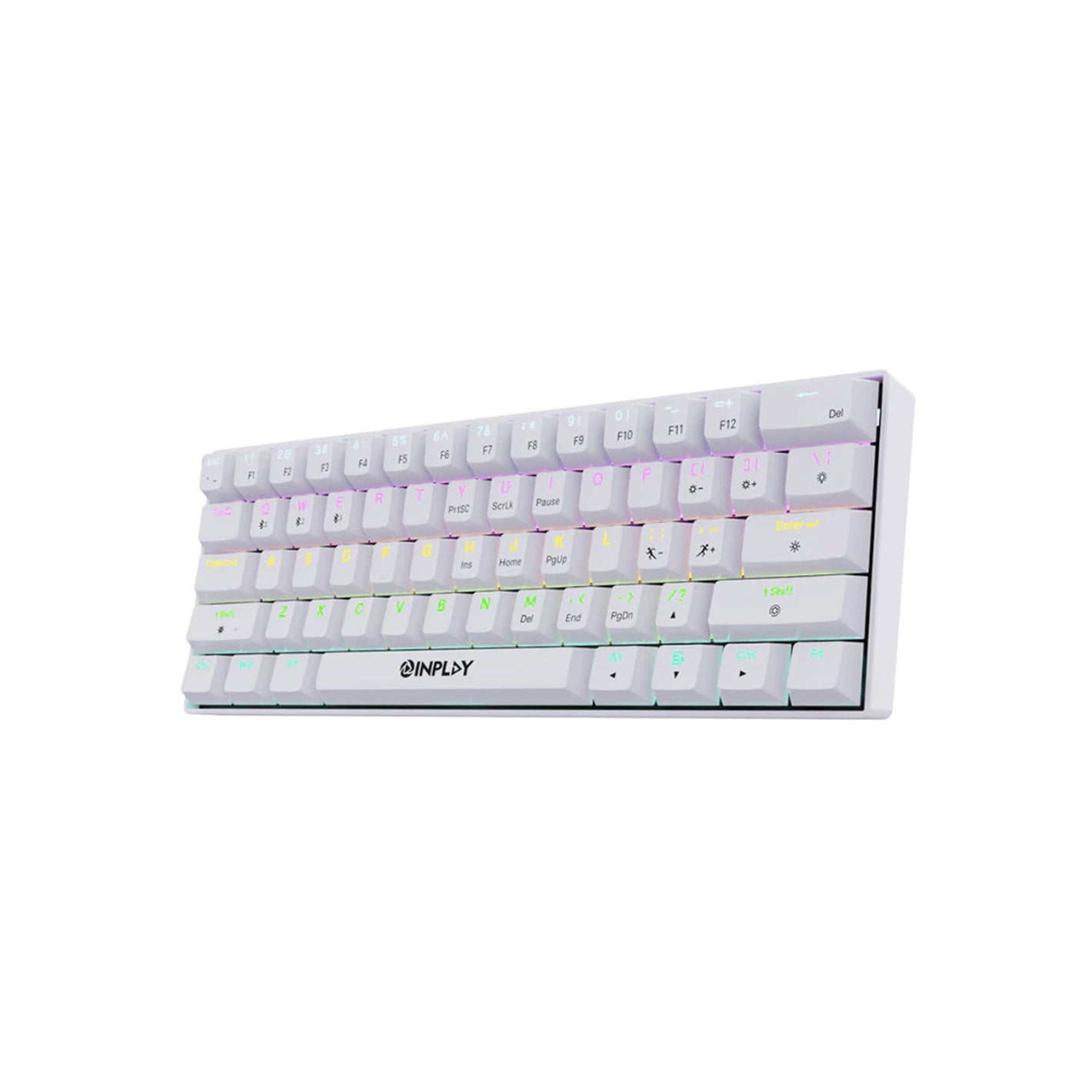 Inplay SK610 White Mechanical Brown Switch