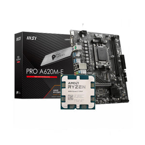 AMD Ryzen 5 7500F + MSI PRO A620M-E AM5 DDR5 Bundle