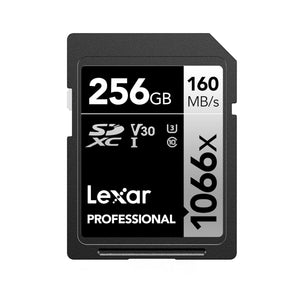 Lexar Professional 1066x SDHC/SDXC UHS-I 256GB Memory Card (LSD1066256G-BNNNG)