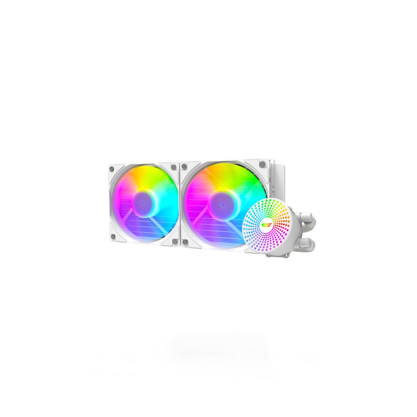 darkFlash Radiant DC240 White Liquid CPU Cooler