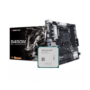 AMD Athlon 300GE + BIOSTAR B450 MHP AM4 DDR4 (Bundle)