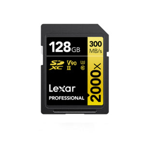 Lexar Professional 2000x 128GB Memory Card (LSD2000128G-BNNNG)