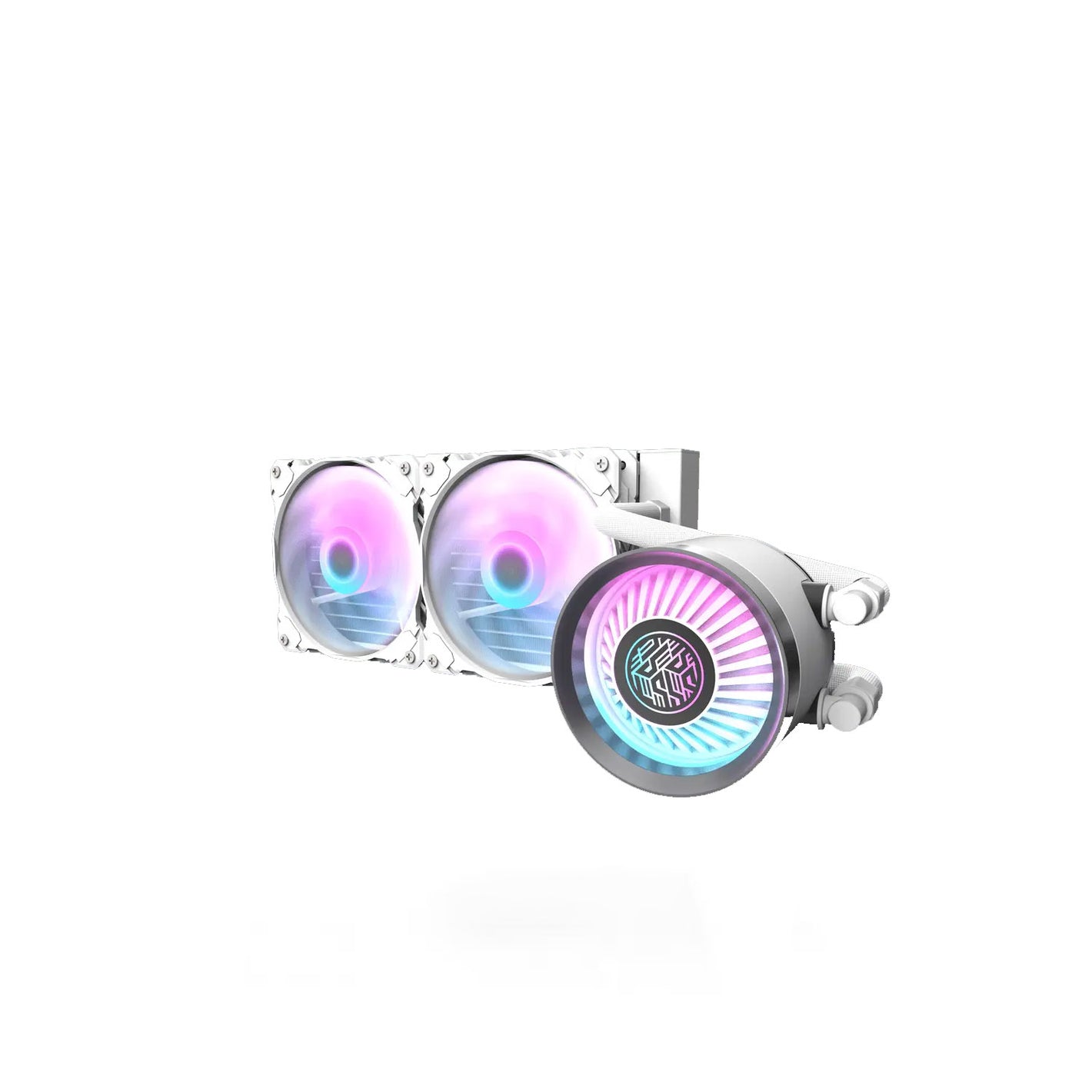 darkFlash Nebula DN240 White Liquid CPU Cooler