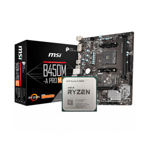 AMD Ryzen 5 5600X + MSI B450M-A Pro MAX AM4 DDR4 (Bundle)