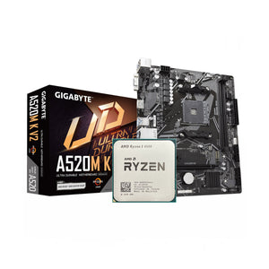 AMD Ryzen 5 4500 + GIGABYTE A520M-K V2 AM4 DDR4 (Bundle)