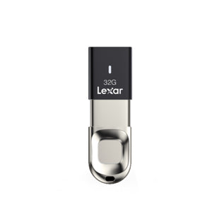 Lexar JumpDrive Fingerprint F35 32GB USB 3.0 Flash Drive (LJDF35-32GBBK)