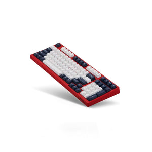 Leopold FC980M White/Blue Red case PD/ Cherry Silent Red SW (FC980MS/EWBPD(R))