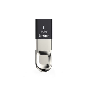 Lexar JumpDrive Fingerprint F35 256GB USB 3.0 Flash Drive (LJDF35-256BBK)