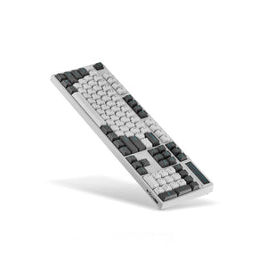 Leopold FC900R PD White/Grey - Cherry Clear, Full Size (104 Keys) (FC900RW/EWDPD)