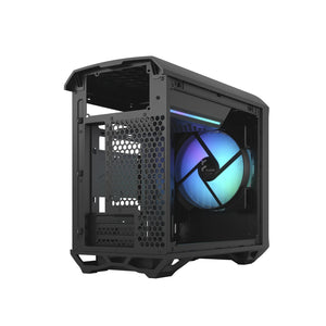 Fractal Torrent Nano RGB Black TG Light Tint - Open Grille (FD-C-TOR1N-02)