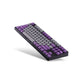 Leopold FC750R PD Grey/Purple (Black Case) - Cherry MX Silent Red, TKL (87 Keys) (FC750RS/EGPPD(B))