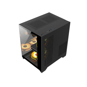 Inplay Seaview S100 Black Micro ATX Casing