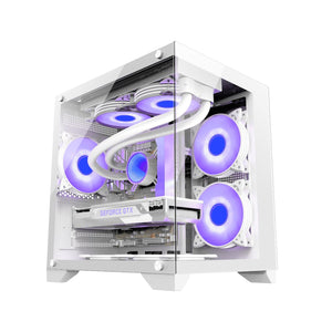 Inplay Seaview S100 White Micro ATX Casing