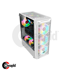 Coolman Aurora Mid Tower ATX White Casing