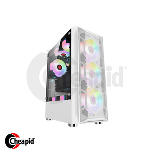 Coolman Aurora Mid Tower ATX White Casing