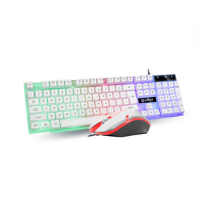 Inplay STX200 White USB Keyboard and Mouse