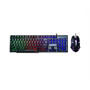 Inplay STX360 RGB Black USB Keyboard and Mouse