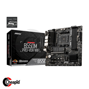 MSI B550M PRO-VDH Wi-Fi Socket AM4 DDR4 Motherboard